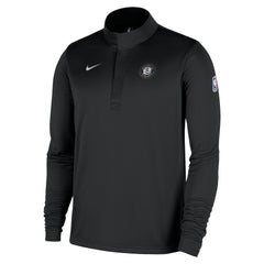 NBA Brooklyn Nets 2025/26 City Edition Remix Authentic Coaches Dri-FIT Half-Zip Top