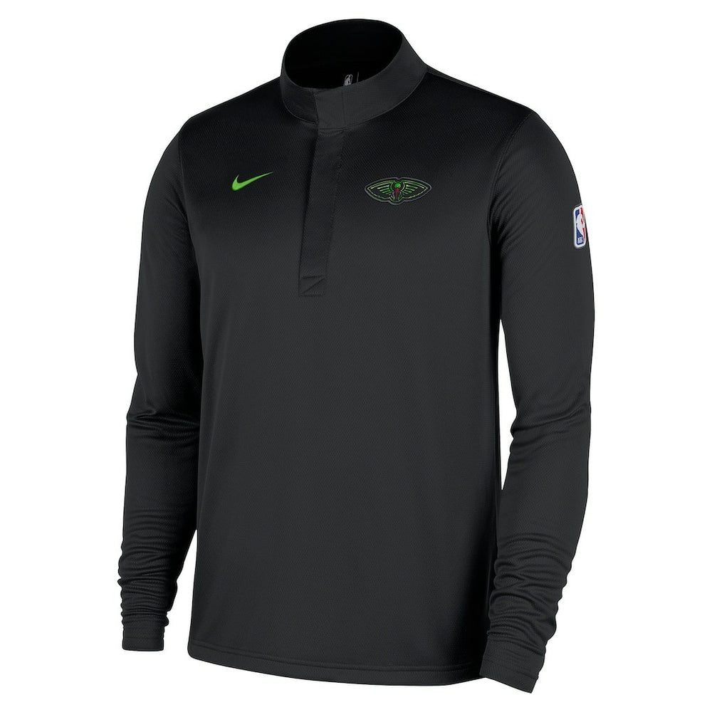 NBA New Orleans Pelicans 2025/26 City Edition Remix Authentic Coaches Dri-FIT Half-Zip Top