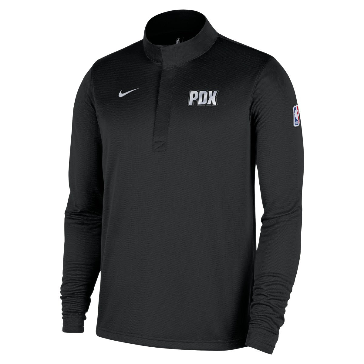 NBA Portland Trail Blazers 2025/26 City Edition Remix Authentic Coaches Dri-FIT Half-Zip Top