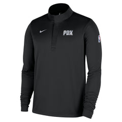 NBA Portland Trail Blazers 2025/26 City Edition Remix Authentic Coaches Dri-FIT Half-Zip Top