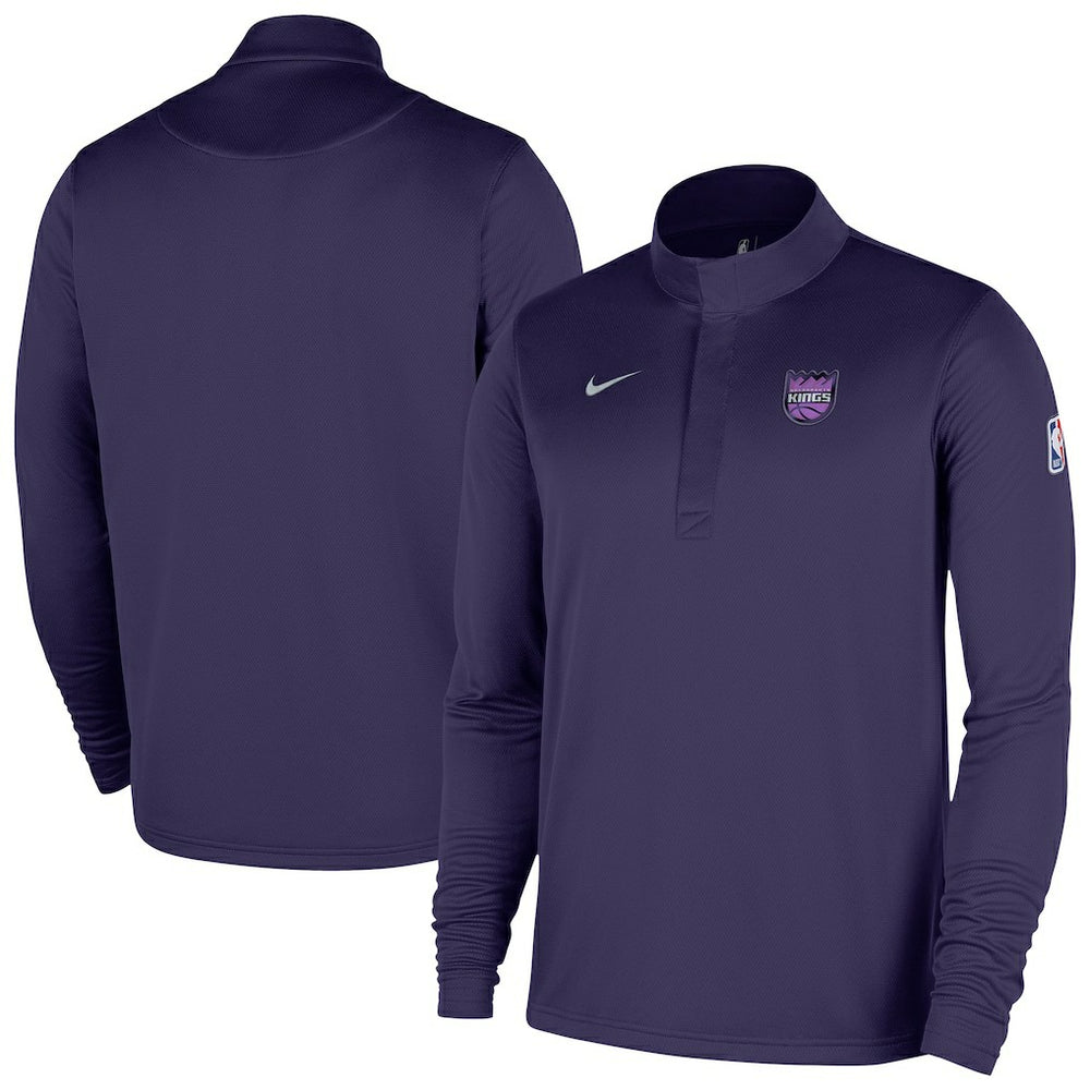 NBA Sacramento Kings 2025/26 City Edition Remix Authentic Coaches Dri-FIT Half-Zip Top sale