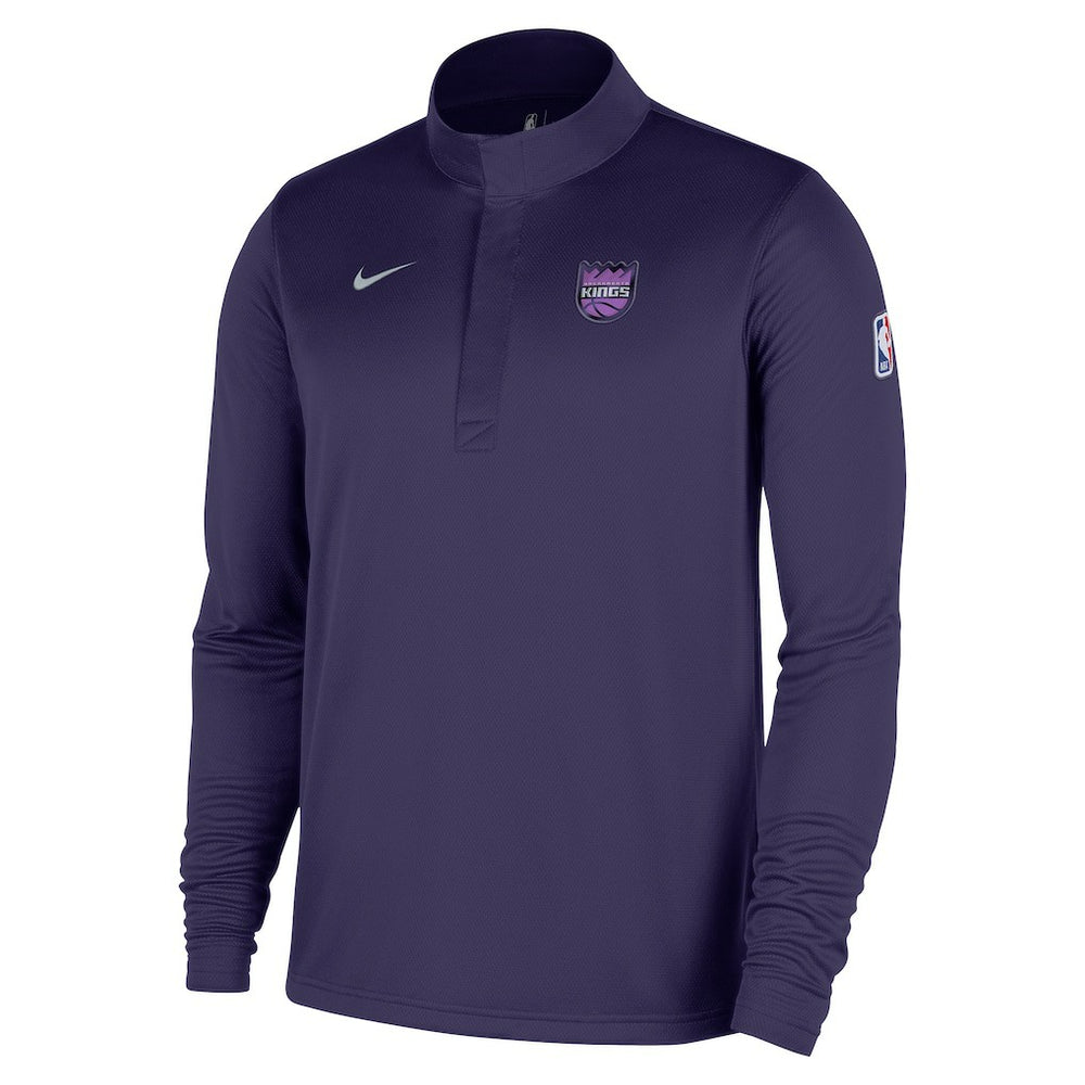 NBA Sacramento Kings 2025/26 City Edition Remix Authentic Coaches Dri-FIT Half-Zip Top sale