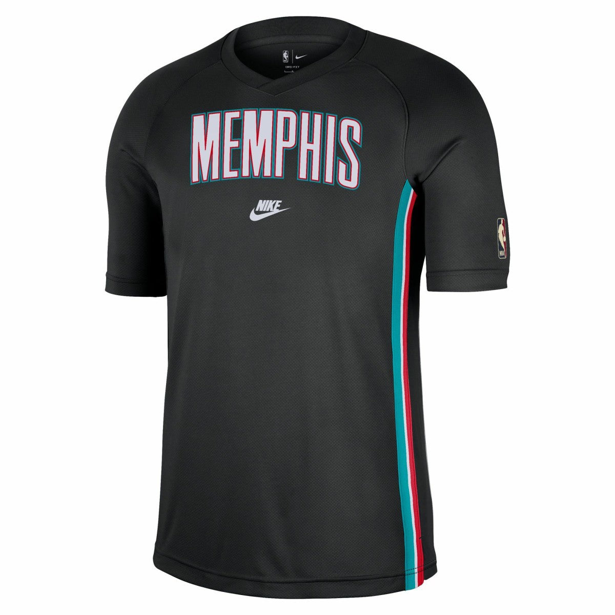 NBA Memphis Grizzlies Classic Edition Hardwood Classics Authentic Game Shooting Dri-FIT Raglan T-Shirt