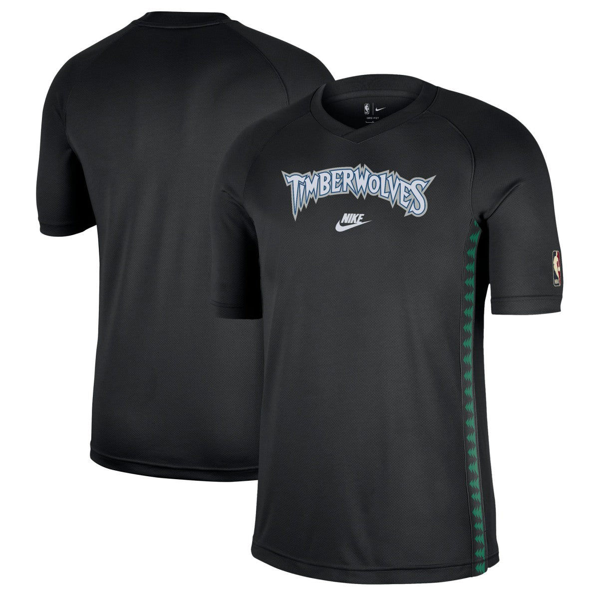 NBA Minnesota Timberwolves Classic Edition Hardwood Classics Authentic Game Shooting T-Shirt