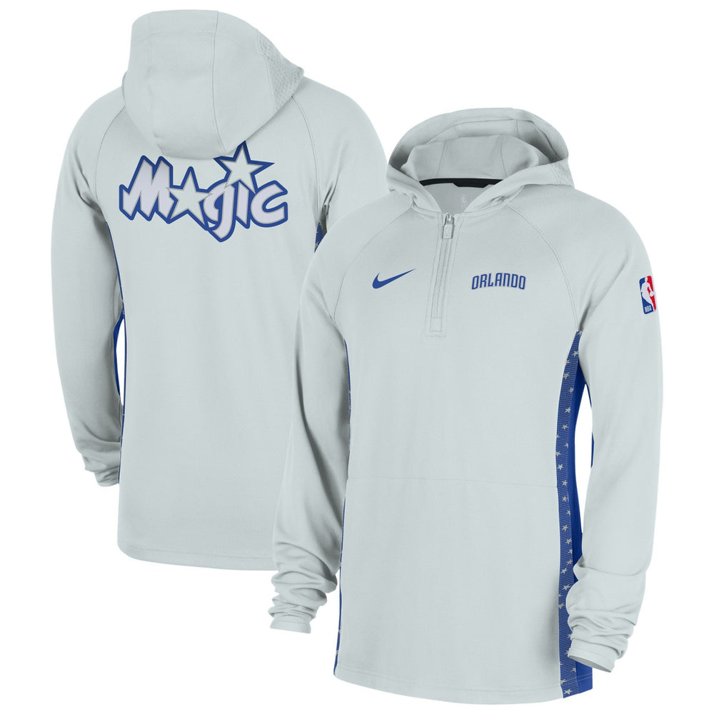 NBA Orlando Magic 2025/26 City Edition Remix Authentic On-Court Quarter-Zip Dri-FIT Hooded Jacket