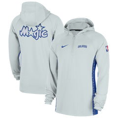 NBA Orlando Magic 2025/26 City Edition Remix Authentic On-Court Quarter-Zip Dri-FIT Hooded Jacket