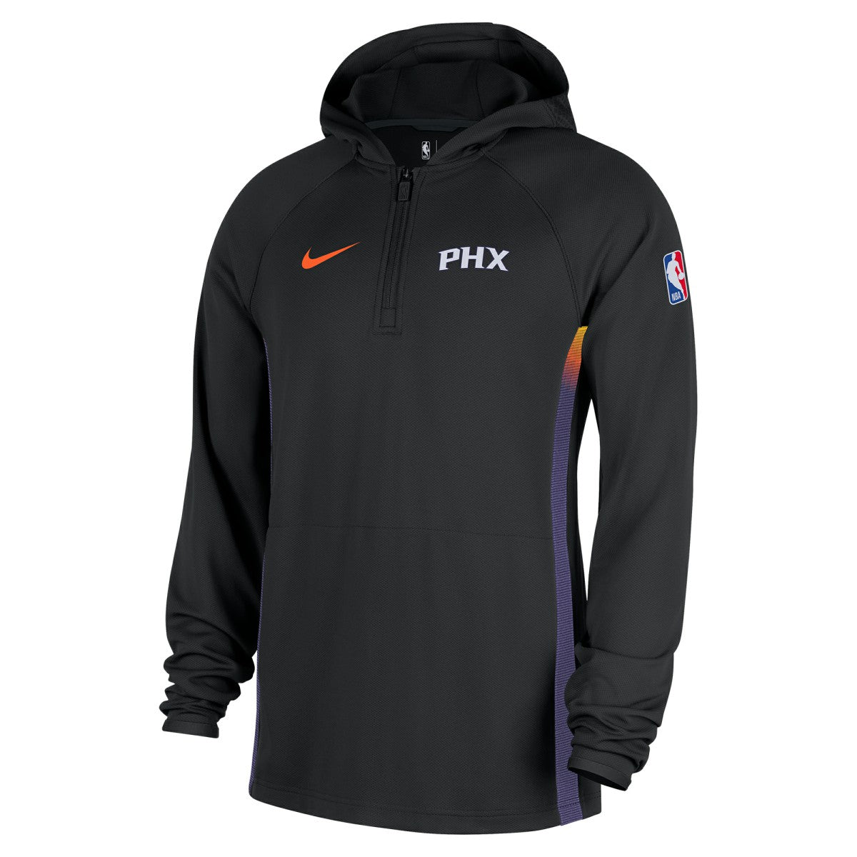 NBA Phoenix Suns 2025/26 City Edition Remix Authentic On-Court Quarter-Zip Dri-FIT Hooded Jacket