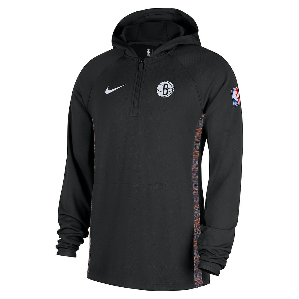 NBA Brooklyn Nets 2025/26 City Edition Remix Authentic On-Court Quarter-Zip Dri-FIT Hooded Jacket