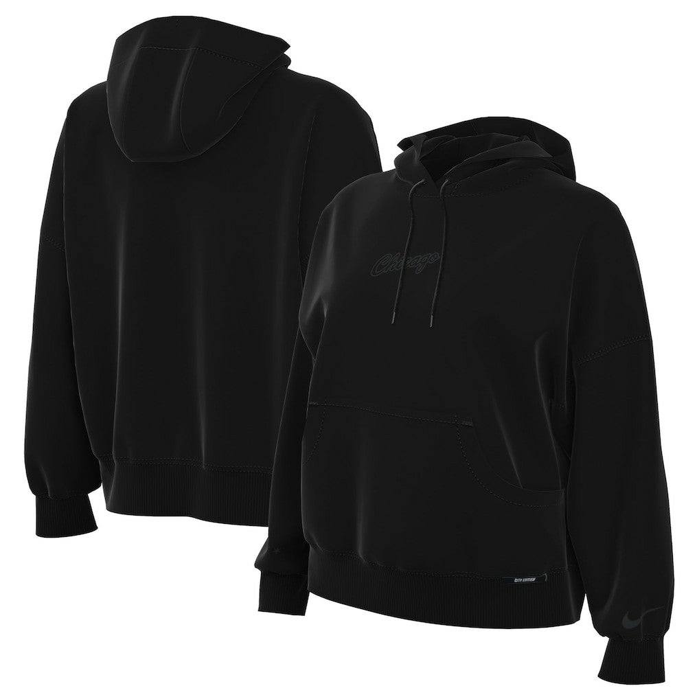 NBA Chicago Bulls Women's 2025/26 City Edition Remix Premium Fleece Hoodie