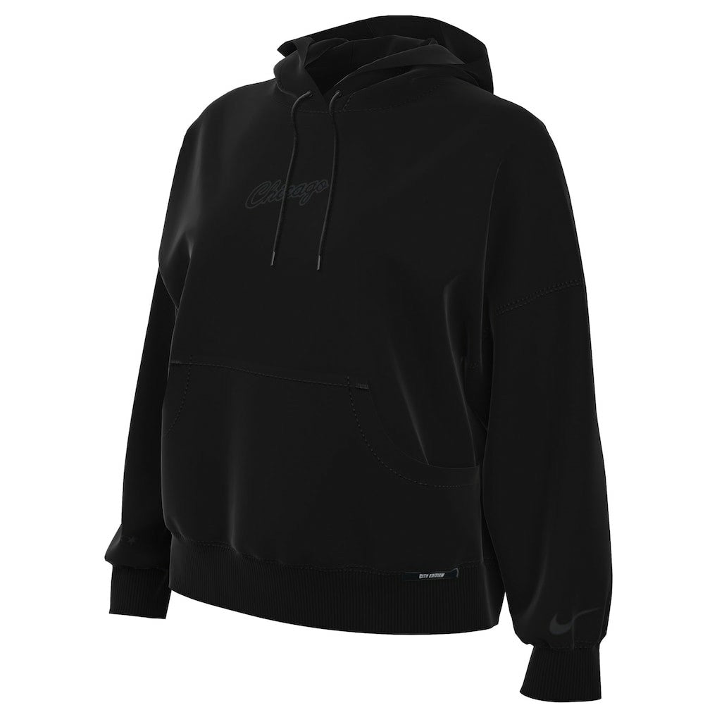 NBA Chicago Bulls Women's 2025/26 City Edition Remix Premium Fleece Hoodie