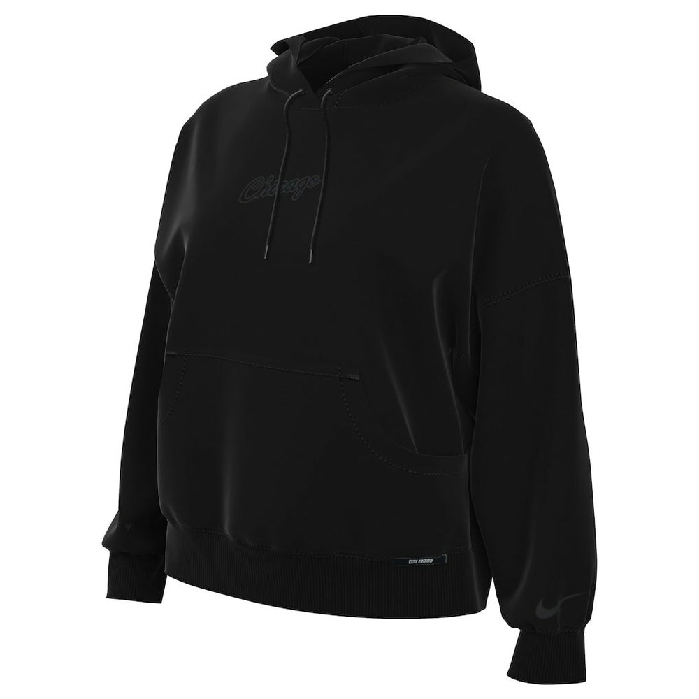NBA Chicago Bulls Women's 2025/26 City Edition Remix Premium Fleece Hoodie