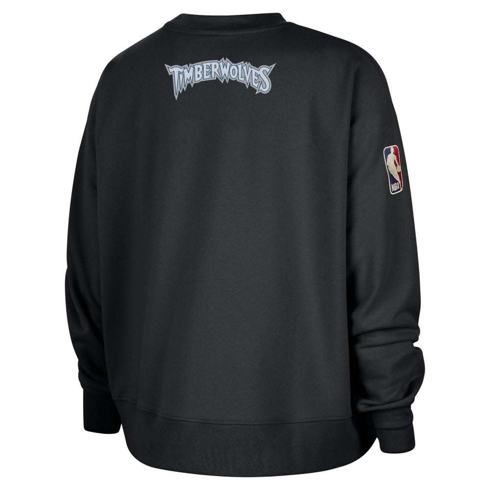 NBA Minnesota Timberwolves Women's Classic Edition Hardwood Classics Premium Phoenix Fleece Sweatshirt