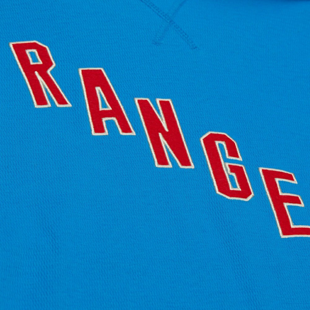 NHL Blue/White New York Rangers Centennial Lightweight Thermal Hoodie