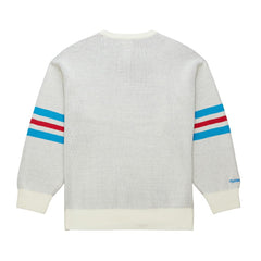 NHL Cream New York Rangers Mitchell & Ness Centennial Retro Logo Sweater