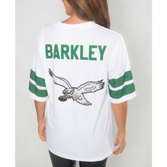 Saquon Barkley  Cuce Women's Crystal V-Neck Tunic - Philadelphia Eagles