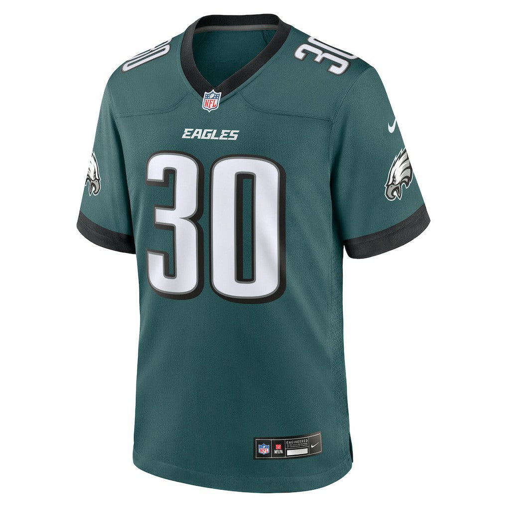 Jihaad Campbell  2025 NFL Draft First Round Pick Game Jersey - Philadelphia Eagles