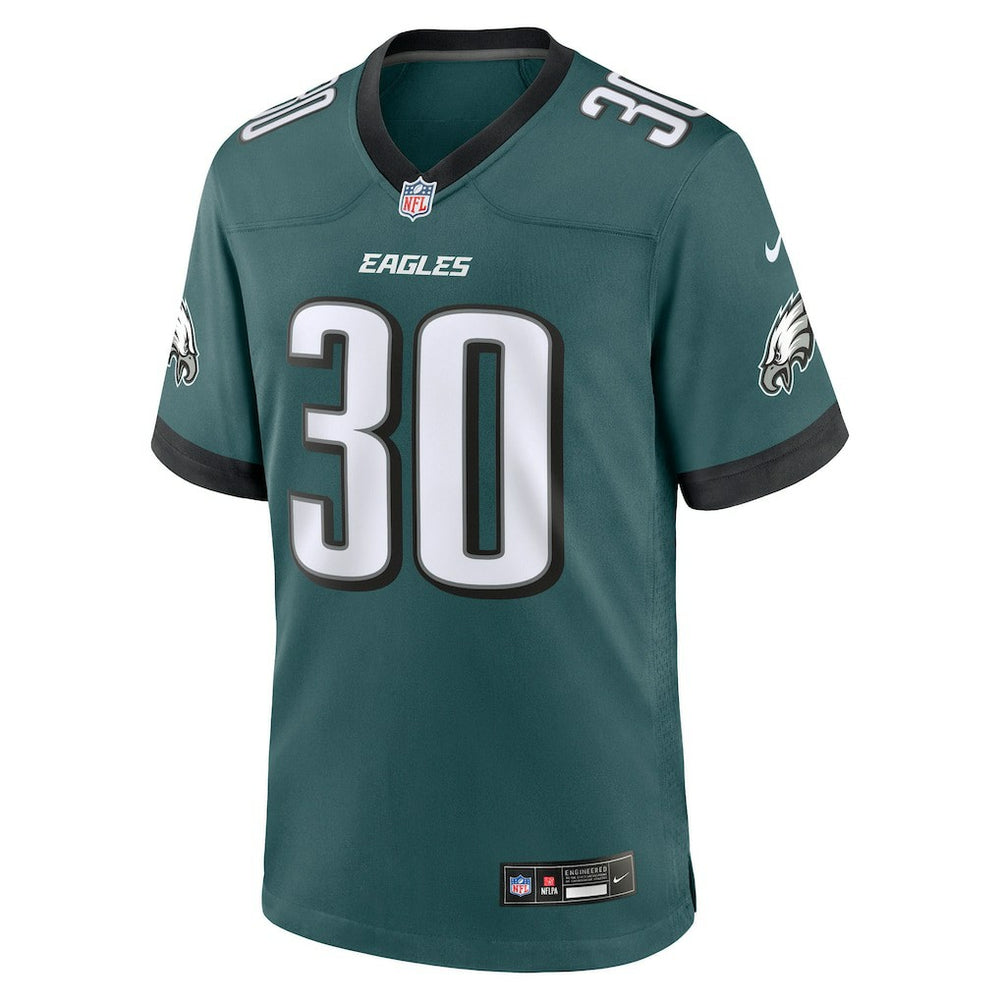 Jihaad Campbell  2025 NFL Draft First Round Pick Game Jersey - Philadelphia Eagles