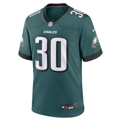 Jihaad Campbell  2025 NFL Draft First Round Pick Game Jersey - Philadelphia Eagles