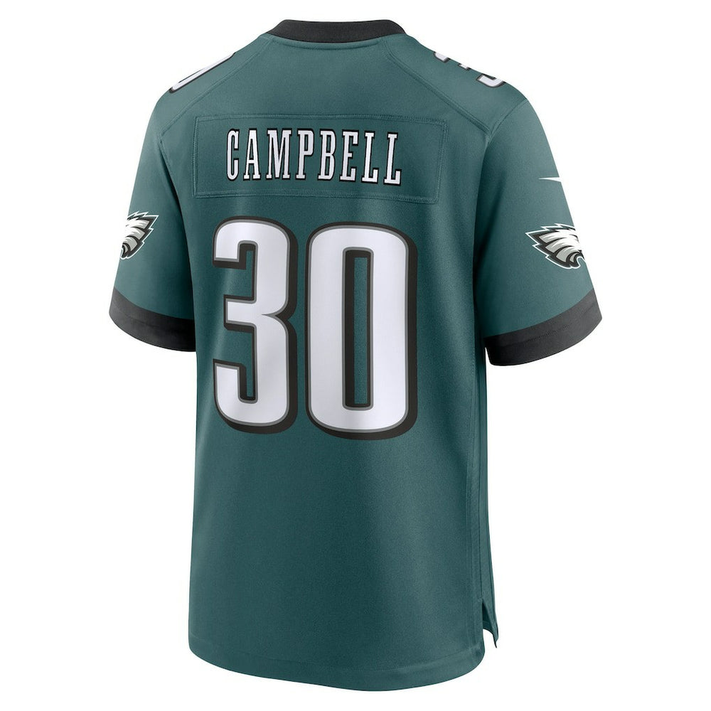 Jihaad Campbell  2025 NFL Draft First Round Pick Game Jersey - Philadelphia Eagles