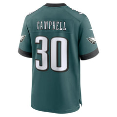 Jihaad Campbell  2025 NFL Draft First Round Pick Game Jersey - Philadelphia Eagles