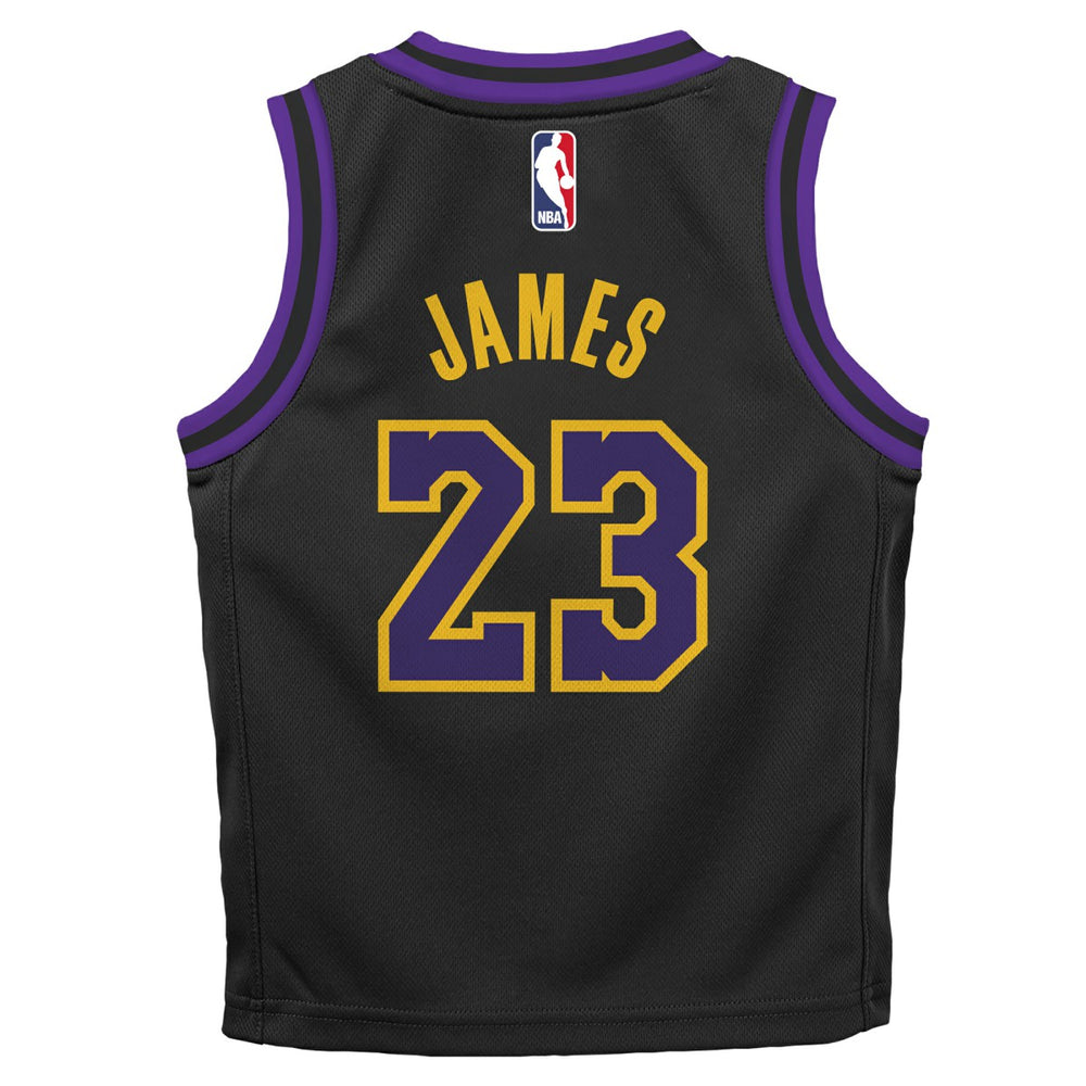NBA LeBron James Los Angeles Lakers Preschool 2025/26 City Edition Swingman Jersey