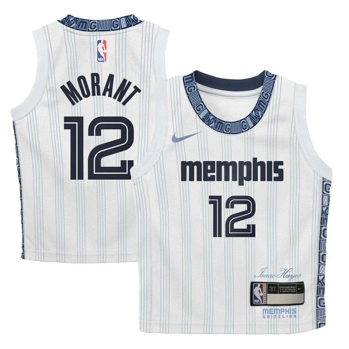 NBA Ja Morant Memphis Grizzlies Preschool 2025/26 City Edition Swingman Jersey