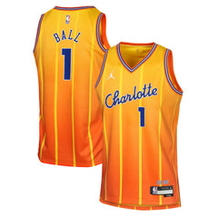 NBA LaMelo Ball Charlotte Hornets Youth 2025/26 City Edition Swingman Jersey