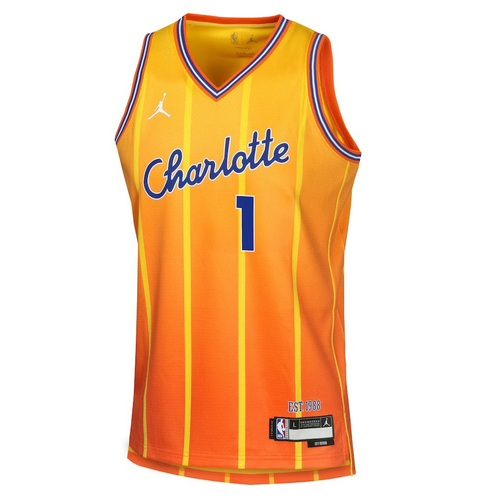 NBA LaMelo Ball Charlotte Hornets Youth 2025/26 City Edition Swingman Jersey
