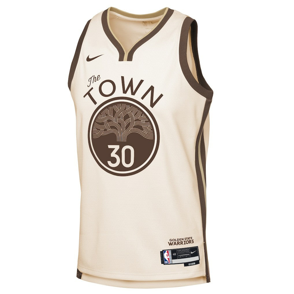 NBA Stephen Curry Golden State Warriors Youth 2025/26 City Edition Swingman Jersey sale