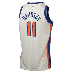 NBA Jalen Brunson New York Knicks Youth 2025/26 City Edition Swingman Jersey
