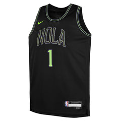 NBA Zion Williamson New Orleans Pelicans Youth 2025/26 City Edition Swingman Jersey