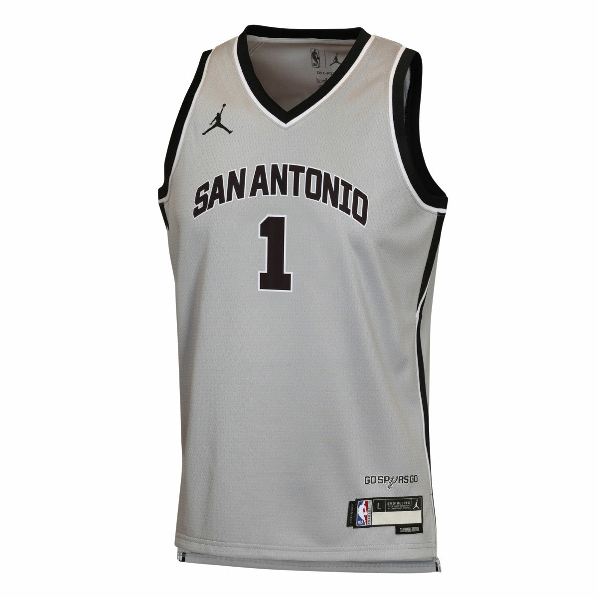 NBA Victor Wembanyama San Antonio Spurs Jordan Brand Youth Swingman Jersey