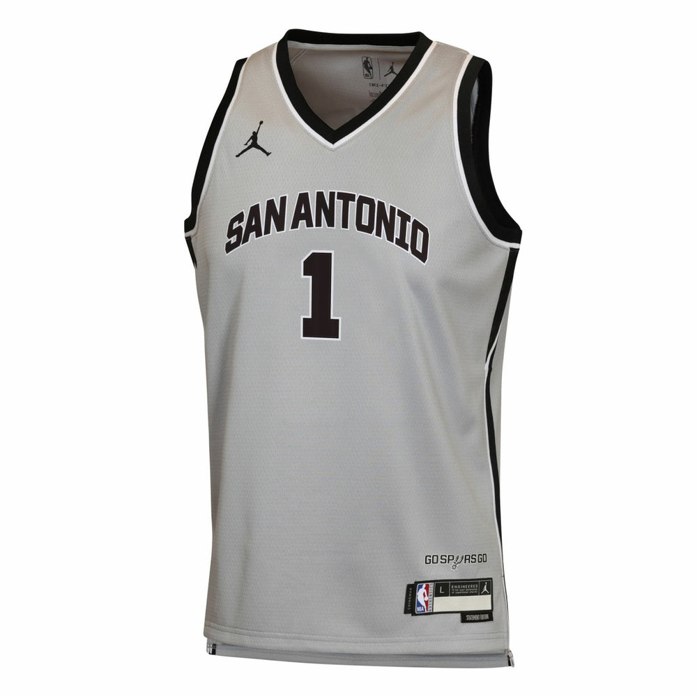 NBA Victor Wembanyama San Antonio Spurs Jordan Brand Youth Swingman Jersey