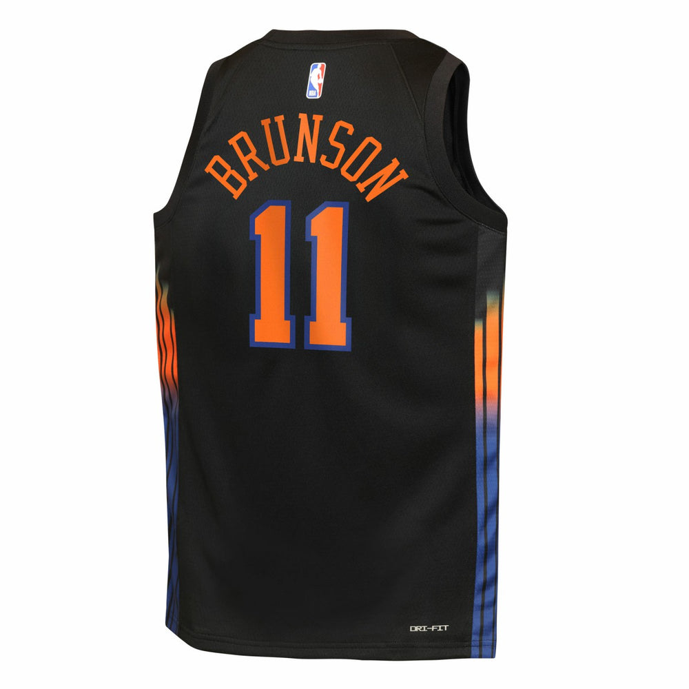 NBA Jalen Brunson New York Knicks Jordan Brand Youth Swingman Jersey