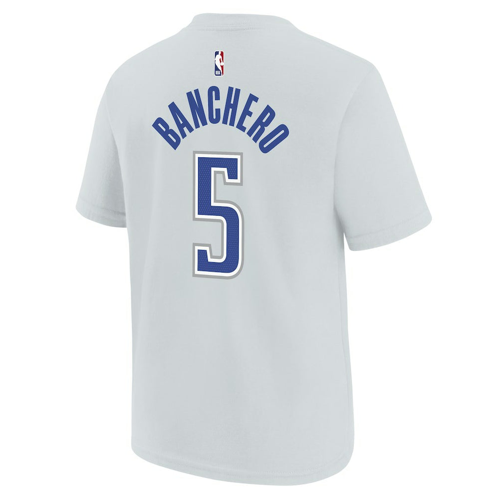 NBA Paolo Banchero Orlando Magic Youth 2025/26 City Edition Name & Number T-Shirt