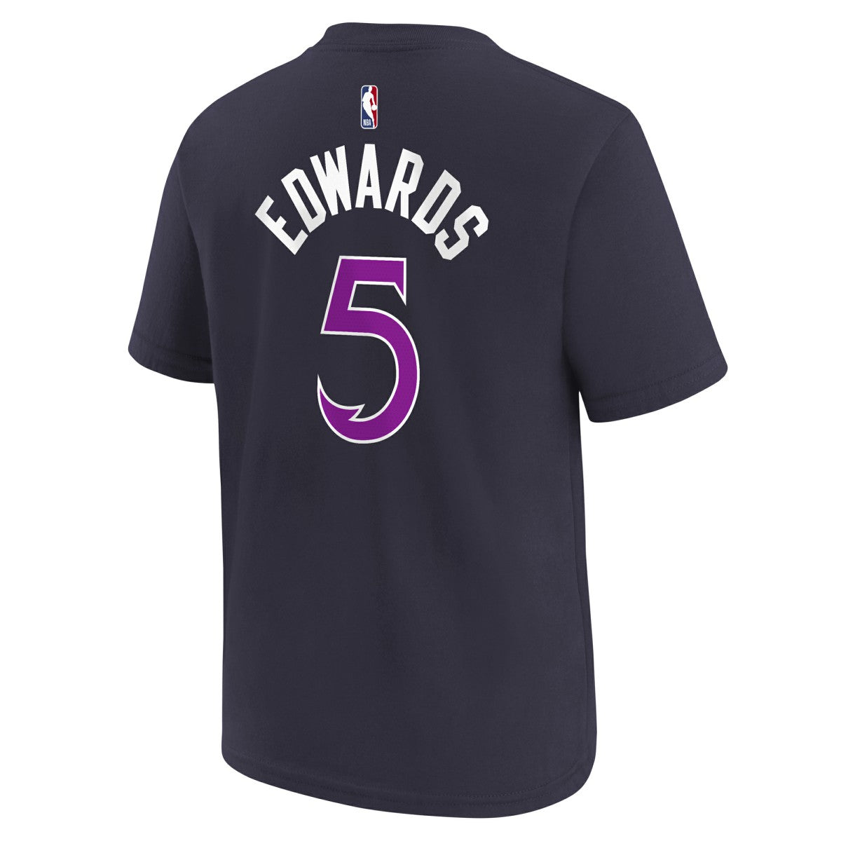 NBA Anthony Edwards Minnesota Timberwolves Youth 2025/26 City Edition Name & Number T-Shirt