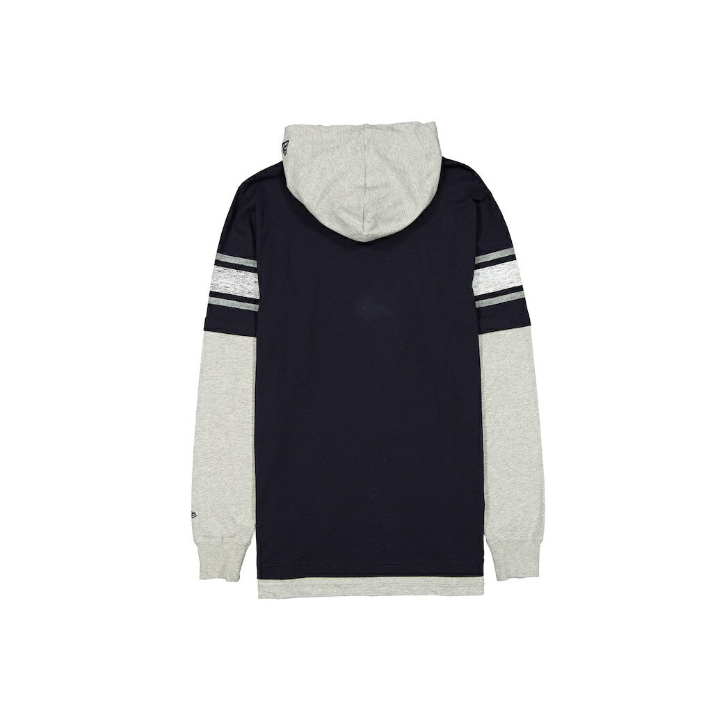 Twofer Layered Long Sleeve Hoodie T-Shirt - Dallas Cowboys