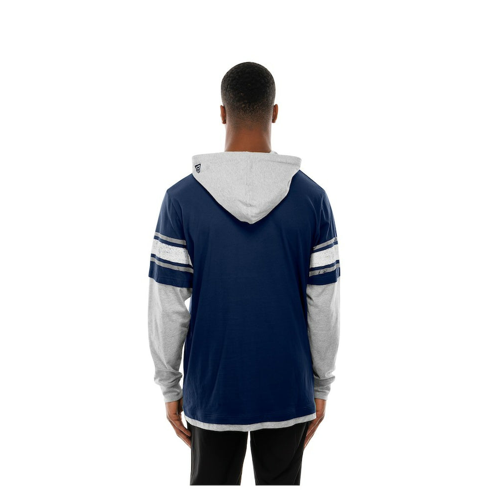 Twofer Layered Long Sleeve Hoodie T-Shirt - Dallas Cowboys