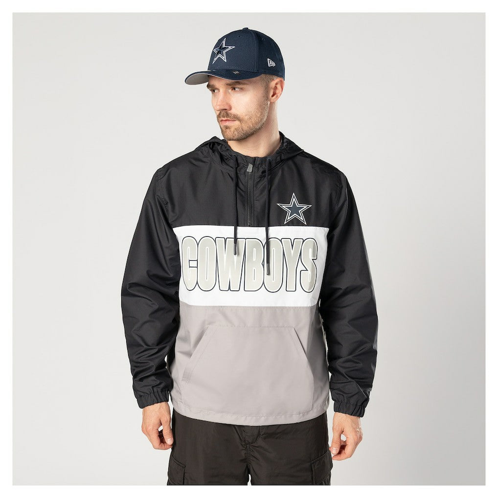 Ripstop Quarter-Zip Hooded Windbreaker - Dallas Cowboys