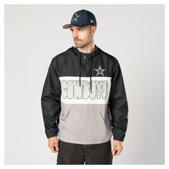 Ripstop Quarter-Zip Hooded Windbreaker - Dallas Cowboys