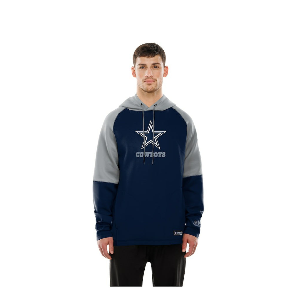 Combine Authentic Color Block Raglan Pullover Hoodie - Dallas Cowboys