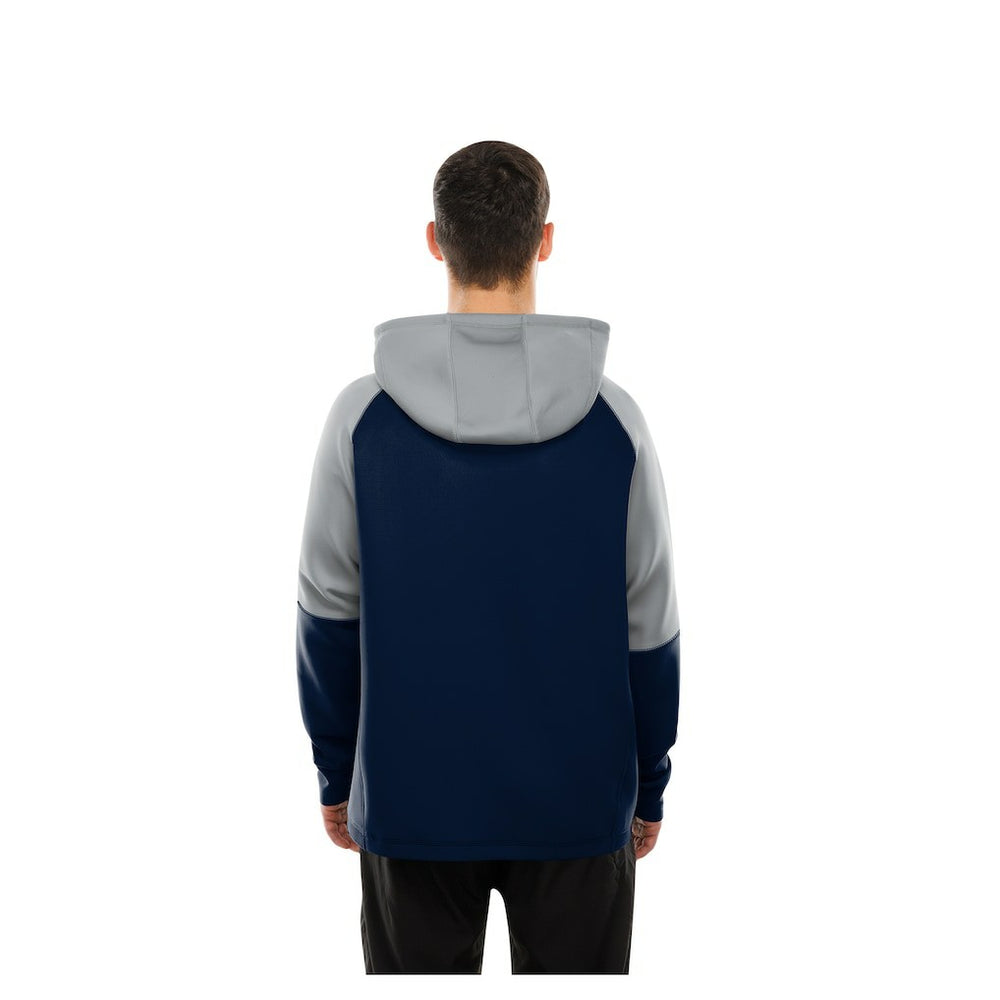 Combine Authentic Color Block Raglan Pullover Hoodie - Dallas Cowboys