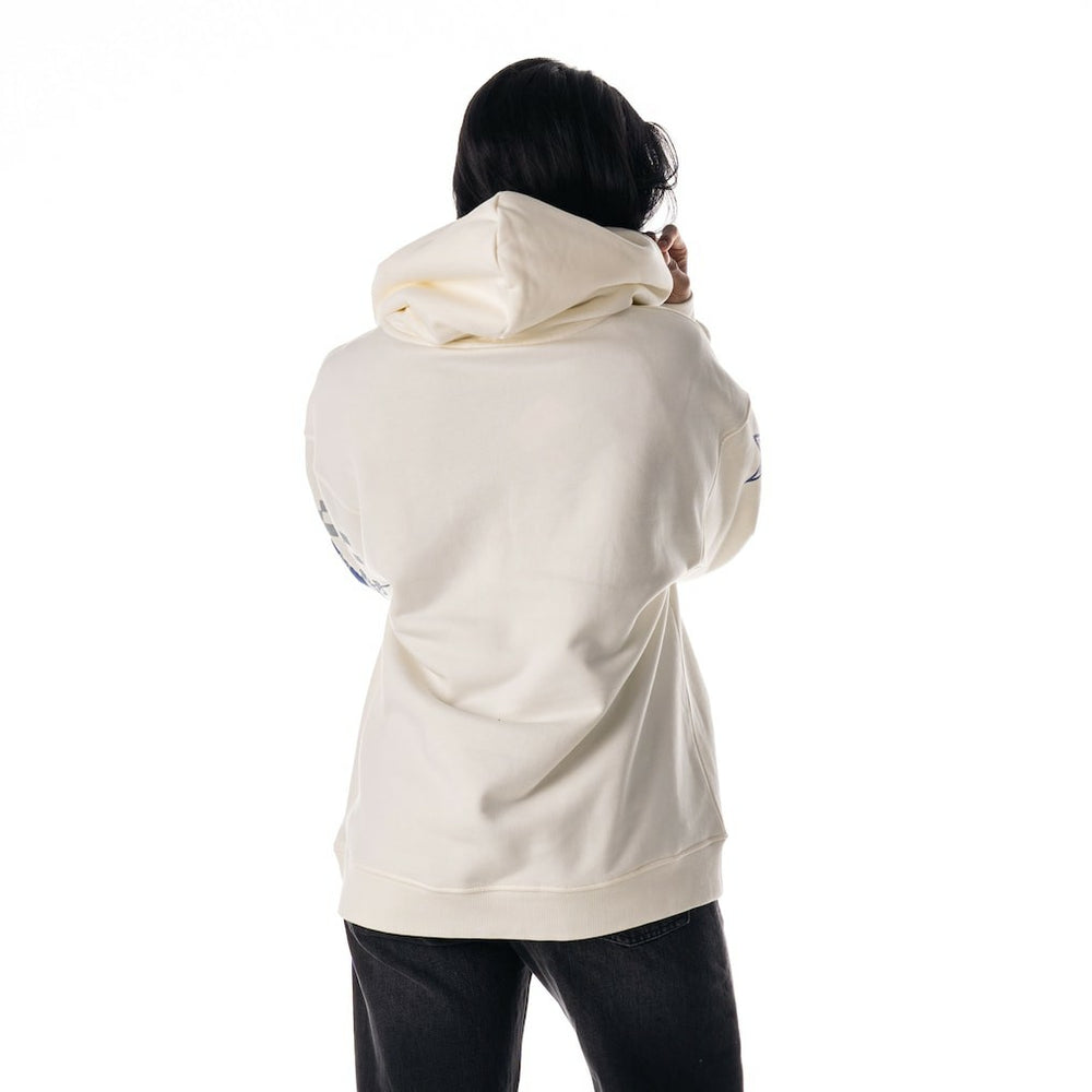 The Wild Collective Unisex Stacked Graphic Sleeve Fleece Hoodie - Dallas Cowboys