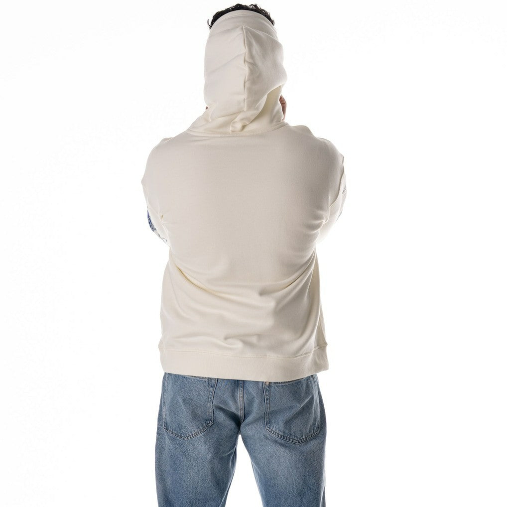 The Wild Collective Unisex Stacked Graphic Sleeve Fleece Hoodie - Dallas Cowboys