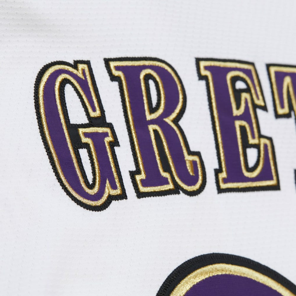 NHL White Wayne Gretzky Los Angeles Kings Mitchell & Ness Big & Tall 1995-96 Blue Line 2.0 Jersey