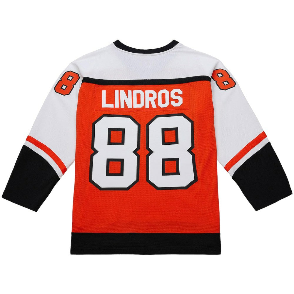 NHL Orange Eric Lindros Philadelphia Flyers Mitchell & Ness Big & Tall 1996-97 Blue Line 2.0 Jersey