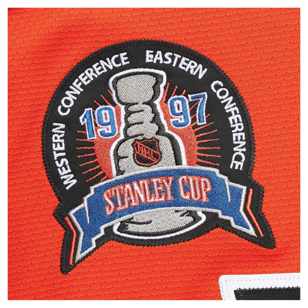 NHL Orange Eric Lindros Philadelphia Flyers Mitchell & Ness Big & Tall 1996-97 Blue Line 2.0 Jersey