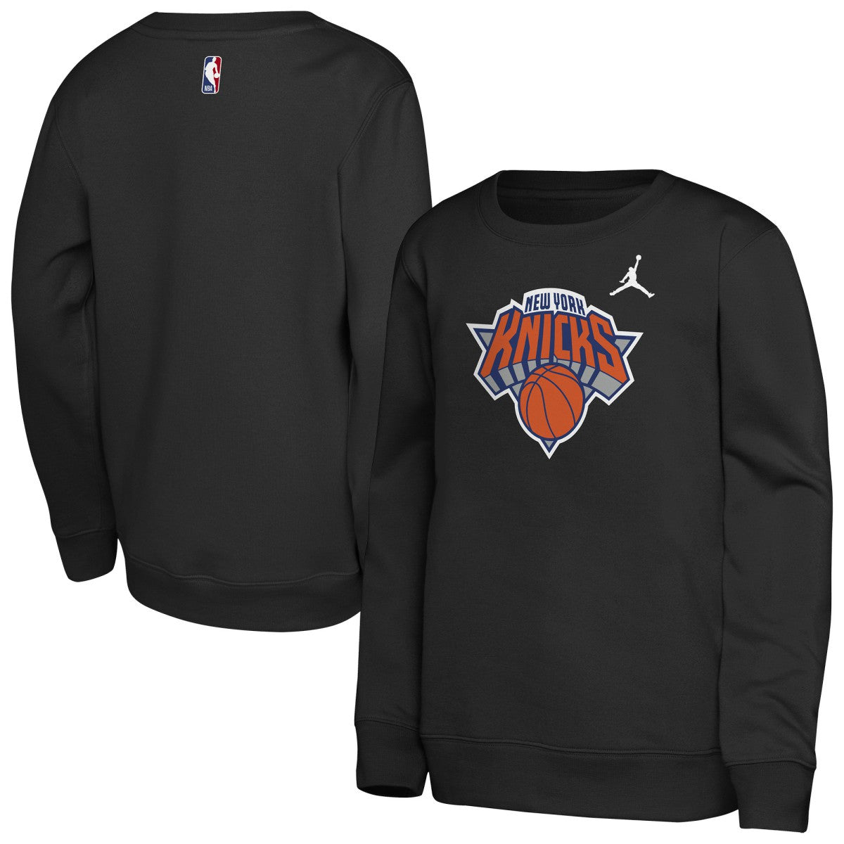 NBA New York Knicks Jordan Brand Youth Courtside Statement Edition Sweatshirt