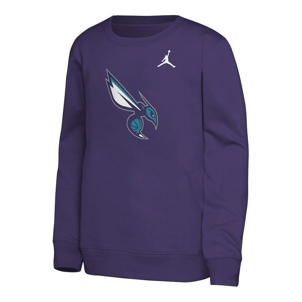 NBA Charlotte Hornets Jordan Brand Youth Courtside Statement Edition Sweatshirt