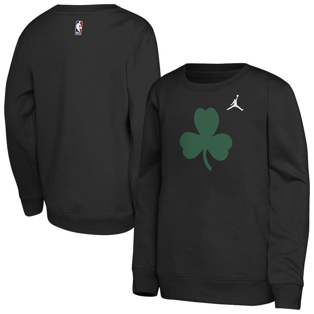 NBA Boston Celtics Jordan Brand Youth Courtside Statement Edition Sweatshirt
